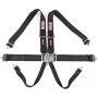 G-FORCE GFR6001BK 6pt Harness Set L&L Black Indiv Shldr