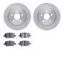 Dynamic Friction 6502-65134 Rotor Kit