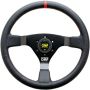 OMP RACING, INC. OMPOD0-1980-073 WRC Steering Wheel Black And Red .350 Dia Grip