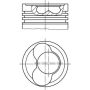 MAHLE 030 66 02 Engine Piston