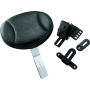 Kuryakyn 1670 Plug-In Driver Backrest 97-Up Touring Chrome