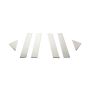 Putco 402605 05-10 Chrysler 300 / 300C (6pcs) Stainless Steel Pillar Posts Classic
