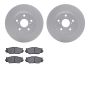 Dynamic Friction 4502-76126 Rotor Kit