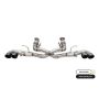 CORSA Performance 21102BLK Corsa 20-24 Corvette C8 3in Xtreme Cat-Back Exhaust 4.5in Blk Quad Tips - Integrates stock AFM Valve