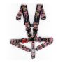 NRG SBH-5PCPKCAMO-1221 SFI 16.1 5pt 3in. Seat Belt Harness/ Latch Link - Pink Camo