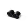 Remus 2019 Toyota GR Supra 115mm Angled Stamped Black Chrome Tail Pipe Set