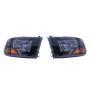 Raxiom R118017 09-18 Dodge RAM 1500/2500/3500 Euro Style Headlights w/ Single Bulb- Blk Housing (Clear Lens)