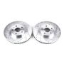 PowerStop JBR931XPR PowerStop Evolution Performance Drilled, Slotted & Plated Brake Rotor Pair