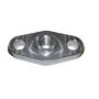 Torque Solution Billet Oil Feed Inlet Flange: Universal T3/T4 Turbos