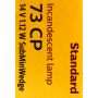 Philips 73CP Philips Standard Miniature 73 Pack of 10