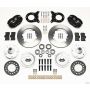 Wilwood 140-11071 Forged Dynalite Front Kit 11.00in 1965-1969 Mustang Disc & Drum Spindle