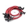 EDELBROCK EDE22712 Max Fire Plug Wire Set SBC w/HEI 90 Degree Red