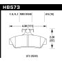 Hawk Performance HB573B.615 HPS 5.0 Disc Brake Pad