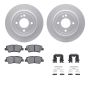 Dynamic Friction 4512-03161 Rotor Kit