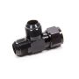 FRAGOLA FRG498308-BL #16 On The Run T-Fitting w/Female Swivel Black