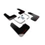 Rally Armor MF59-UR-BLK/RD Black Mud Flap/Red Logo