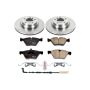 PowerStop KOE3077 OE Stock Replacement Low-Dust Ceramic Brake Pad and Rotor Kit
