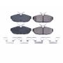 PowerStop 17-1082 PowerStop - Z17 Low-Dust Ceramic Brake Pads with Hardware