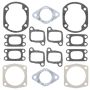 Vertex Pistons 710162C Vertex Gaskets 88-91 Ski-Doo Nordic 50 Top End Gasket Kit