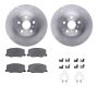 Dynamic Friction 6512-76284 Rotor Kit