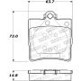 Stoptech 308.07790 Street Brake Pads