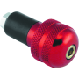 BikeMaster 266006 Anti Vibration Bar Ends - Red