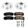 PowerStop CRK1203 Genuine Geomet Coated Rotor and Low-Dust Ceramic Brake Pad Kit