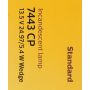 Philips 7443CP Philips Standard Miniature 7443 Pack of 10