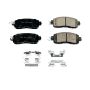 PowerStop 17-1650 PowerStop - Z17 Low-Dust Ceramic Brake Pads with Hardware