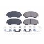 PowerStop 17-1737 PowerStop - Z17 Low-Dust Ceramic Brake Pads with Hardware