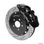 Wilwood 140-14584-D AERO6 Front Kit 14.00in BBK - 08-12 Audi A4/A5/S5 - SRP Drilled & Slotted Rotor