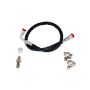 Forced Performance 2025134-0502010 Subaru STi Red Turbo 84mm Black Turbine Housing External WG w/Oil Line (D/S Only)