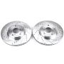 PowerStop JBR709XPR PowerStop Evolution Performance Drilled, Slotted & Plated Brake Rotor Pair