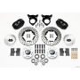 Wilwood 140-11018-D Forged Dynalite Front Kit 11.00in Drilled 87-93 Mustang 5 Lug