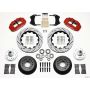 Wilwood 140-9920-DR Narrow Superlite 6R Front Hub Kit 14.00in Drill Red WWE ProSpindle