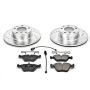 PowerStop K390 Z23 Daily Driver Carbon-Fiber Ceramic Brake Pad and Drilled & Slotted Rotor Kit