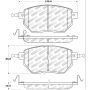 Stoptech 305.09690 Street Select Brake Pads - Front/Rear