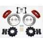 Wilwood 140-9405-R TC6R Rear Kit 16.00in Red 1999-2010 GM H2 / 2500 4.63 Cntr