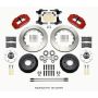 Wilwood 140-15279-R Narrow Superlite 6R Front Hub Kit 14.00in Red 82-92 Camaro//Firebird