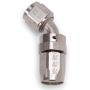 Russell 613101 Performance -8 AN Endura 45 Degree Full Flow Swivel Hose End