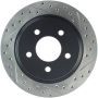 Stoptech 127.61046L Slotted & Drilled Sport Brake Rotor