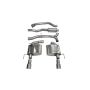 CORSA Performance 14888 Corsa 2013-2019 Cadillac ATS Sedan 2.0L A/T Polished Sport Dual Rear Cat-Back Exhaust