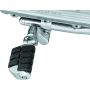 Kuryakyn 7976 Dually ISO Offset Highway Pegs With 1inch Clamp Chrome (Pair)