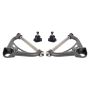 BMR Suspension AAU321H A-arms, Upper, Non-adjustable, Delrin, Std Ball Joint