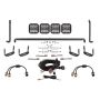 Diode Dynamics DD7544 14-23 Toyota 4Runner SS5 Stealth Grille LED 4-Pod Kit - Pro White Combo