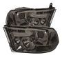 SPYDER 5010056 Projector Headlights - LED Halo - Smoke