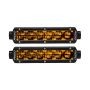 Rigid Industries 906704 6in SR-Series Pro Dot / SAE Fog Lights (Pair) - Selective Yellow