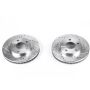 PowerStop AR8250XPR PowerStop Evolution Performance Drilled, Slotted & Plated Brake Rotor Pair