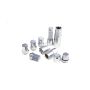 Rays W19DL12150C M12x1.50 19mm Hex w/ 2 Piece Double Lock Nut Set - Chrome