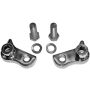 Burly Brand B28-275CH 85-96 FLH/FLT Rear Lowering Kit - Chrome